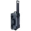 ColorCase Pelican Air 1535 Carry-on Case Graphite - Medium Size Waterproof Case with Pick & Pluck Foam & Mesh Lid Organizer - Black Handles, Latches & Trolley view 2