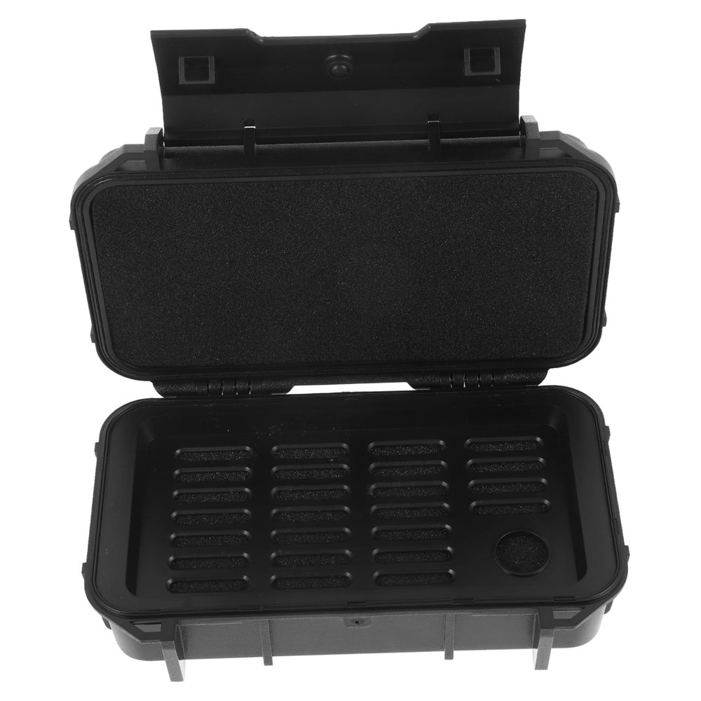 Veemoon Outdoor Double-layer Storage Box Shockproof Airtight Container for Camping and Survival Lightweight Portable Storage for Tools and Essentials