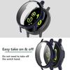 [4-Pack] Case with Tempered Glass Screen Protector Compatible with Garmin Vivoactive 5, Ultra-Thin Bumper Full Coverage Protective Hard PC Cases Face Cover view 3