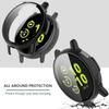 [4-Pack] Case with Tempered Glass Screen Protector Compatible with Garmin Vivoactive 5, Ultra-Thin Bumper Full Coverage Protective Hard PC Cases Face Cover view 4