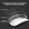 B BELK Cover Compatible with Apple Magic Mouse 1&2, Ultra Thin Transparent Plastic Hard Case for Magic Mouse, 3-Layer Drop-Resistant and Dust Proof Protective Skin with Glitter Pattern Design view 2