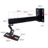 GLigeT Audio Rack Extended Thickened Speaker Wall Mount Stand Rotatable Angle Adjustable Swivel Tilt Speaker Mount Bracket Home Surround Sound System Media Cabinet (Color : A) view 2