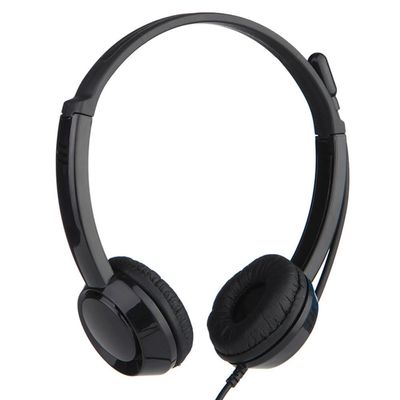YTHYTHYTH Office Voice Chat Noise Canceling Adjustable Headband Call Center PC Telephone Operator 3.5mm USB Wired Headset with Microphone