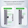FANAUE Aluminum Anti-Theft Double Socket Arm Compatible with RAM Mount B Size 1" Ball Assembly & Motorcycle Bike Phone Holder, fits Industry All Standard 25.4mm Ball Head adapters view 4