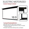 Akia Screens 125" Motorized Projector Screen 16:9, 8K/4K HD, Electric Drop Down with Remote, Ceiling or Wall Mount, AK-MOTORIZE125H2 view 4