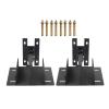 Audio rack Speaker Wall Bracket Monitor Speaker Shelf Surround Sound Wall Bracket Study Cafe HIFI Bookshelf Speaker Bracket No Screws Tray Wall Bracket Media cabinet ( Size : Wall-hung small tray (pai view 1