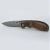 Tungyi Damascus Steel Folding Pocket Knife, 3.1 Blade with Leather Sheath, EDC Knife for Daily Outdoor Camping Hiking Tools Gifts view 3