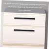 Veemoon 2pcs Modern Cabinet Pull Handle Drawer Pulls for Kitchen and Bathroom Easy to Install Smooth Design Finish Spacing Total view 2