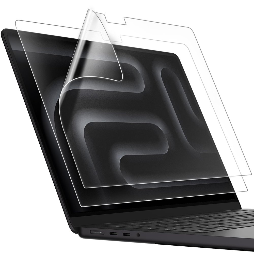 JETech Screen Protector for MacBook Pro 16.2-Inch (M1-M4 Pro/Max, 2021-2024), Anti-Glare PET Matte Film, Anti-Fingerprint, 2-Pack