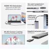 Type c Hub USB c Hub 7 in 1 Type-C to PD 100W USB3.0 USB2.0 HD-MI USB-C2.0 SD TF Docking Station for MacBook laptops view 3