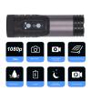 GOWENIC Mini Sports Camera, 1080P Video Recording Camera with Mobile App Connection, Outdoor Motorcycle Helmet Camera for Motorcycle Bike (Dark Gray) view 2