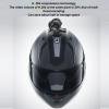 GOWENIC Mini Sports Camera, 1080P Video Recording Camera with Mobile App Connection, Outdoor Motorcycle Helmet Camera for Motorcycle Bike (Dark Gray) view 3