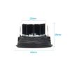 INTCHE 2Pcs 10W 1.5Inch Tweeters Loudspeakers Treble Mini Portable Silk Film Speakers 4 Ohm 6 Ohm 8Ohm 40MM (Color : 6 Ohm 10W) view 3