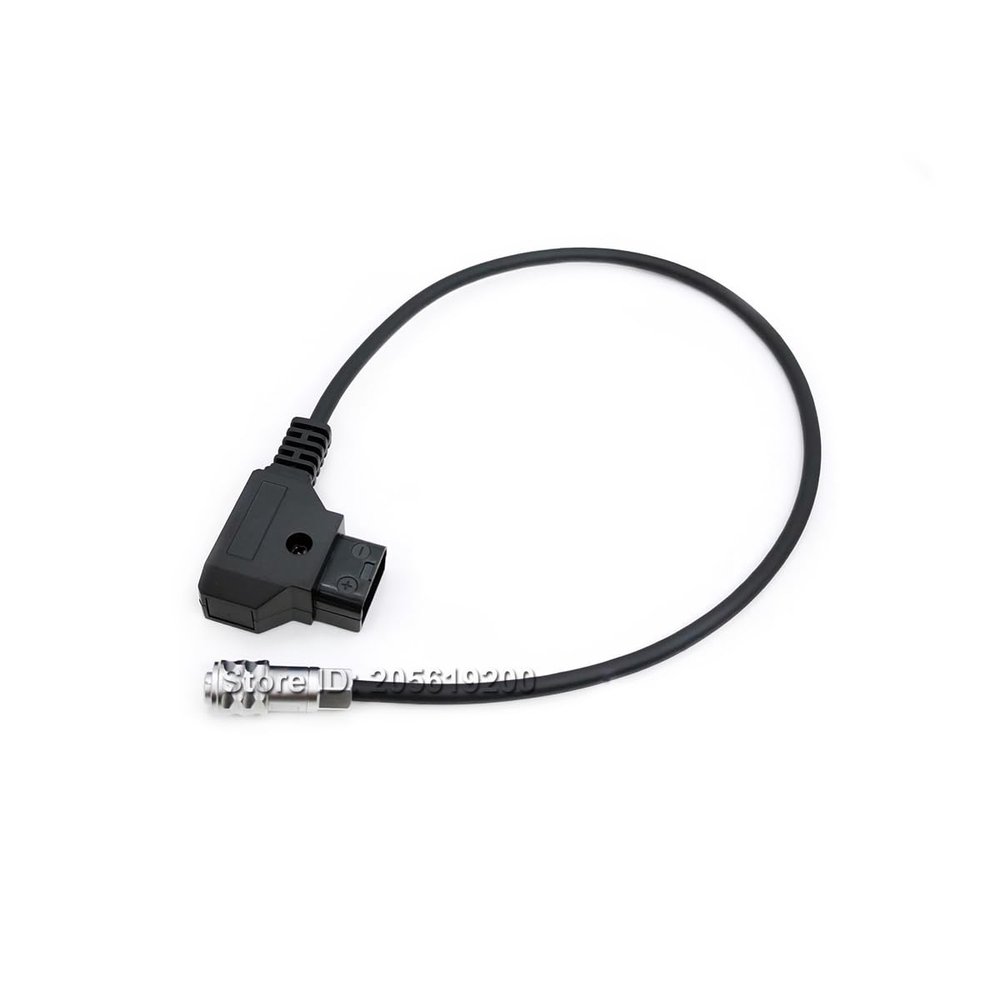 elpart 4K 6K Cable for Pocket Cinema Camera, Gold Mount V-Mount D-Tap to SF610 2 Pin - #elPart2323702 (Color: Elbow Plug/Pins: 150cm)