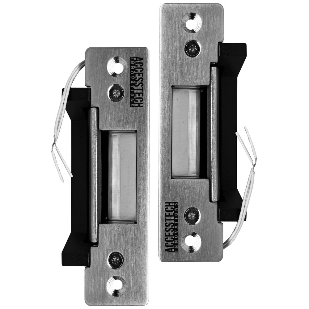 Heavy Duty Electric Strike Door Lock ANSI Standard Access Control System | 2,200+ LBS | Fail-Secure/Fail-Safe Adjustable | 12VDC Input Voltage | AccessTech Innovations | Model: 300