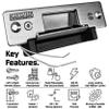 Heavy Duty Electric Strike Door Lock ANSI Standard Access Control System | 2,200+ LBS | Fail-Secure/Fail-Safe Adjustable | 12VDC Input Voltage | AccessTech Innovations | Model: 300 view 3