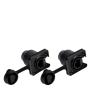 10Pcs/lot RJ45 Female Panel Mount Straight/Right Angle 8P8C RJ45 Ethernet Plug Jack Socket (Color : A1016-A) view 1