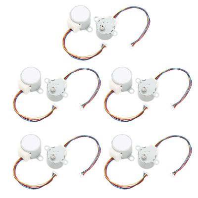 10Pcs Stepper Motor Step Copper Coil High Torsion DC 5V Accessory, for Furniture Fan