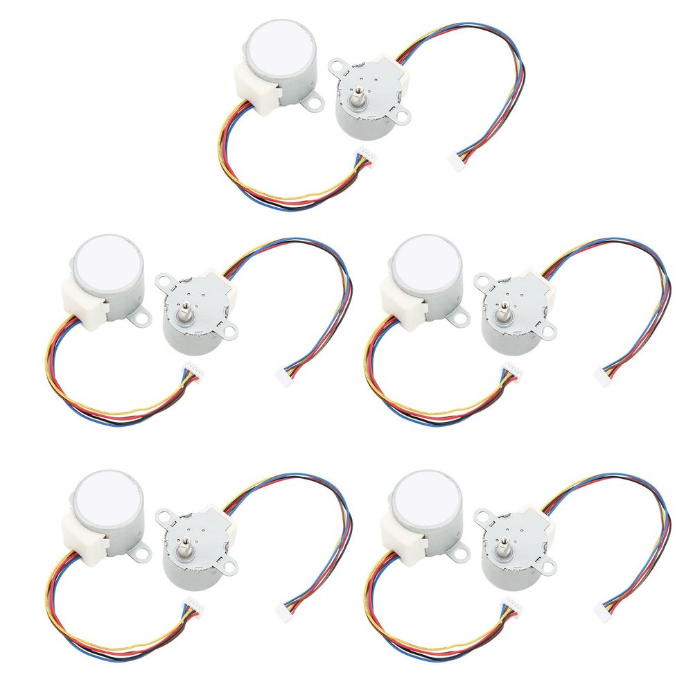 10Pcs Stepper Motor Step Copper Coil High Torsion DC 5V Accessory, for Furniture Fan