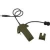 TSVISIONCORE Microphone & PTT for Walkerrazor Noise Cancelling Headphone Airsoft (Army Green) view 4