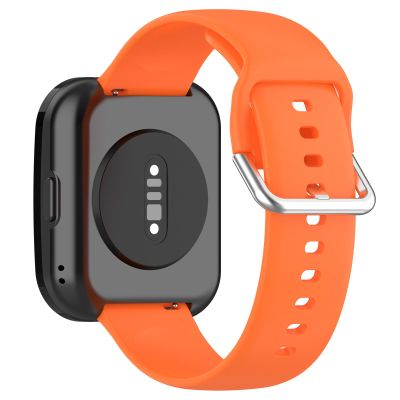 BabyValley Kids Band Compatible with Garmin Bounce Watch Band, Soft Sport Silicone Wristbands Replacement Breathable Waterproof Strap for Garmin Bounce Watch Band (Large, Orange)