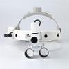 Tankredrug 2.5X420mm Binoculars Optical Glasses Operating Examination Headband Loupe with ENT 5W LED White Headlight 65000lux view 2