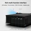 Home HD Projector Mini Mini Portable Mobile Phone Projector Portable Video Projector Multimedia Home Theater Movie Projector (Black ) view 3