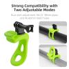 TELESIN Camera 360 Strap Mount Flexible Wrap Band Bike Motorcycle Handlebar Tube Roll Bar Stick Pole Ski Holder Accessories for GoPro Hero 13 12 11 Insta360 X5 DJI Osmo Nano Action 5 6 Pocket 3 AKASO view 2