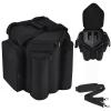 Carrying Case Travel Bag Compatible with Bose S1 Pro+,Portable Bluetooth Speaker Cover Compatible with Bose S1 Pro with Shoulder Strap & Extra Pockets for Microphone,Charger,Cable,Accessories(Black) view 1