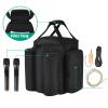 Carrying Case Travel Bag Compatible with Bose S1 Pro+,Portable Bluetooth Speaker Cover Compatible with Bose S1 Pro with Shoulder Strap & Extra Pockets for Microphone,Charger,Cable,Accessories(Black) view 2