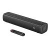 Wohome 2.1ch Small Sound Bars for TV with 6 Levels Voice Enhancement, Built-in Subwoofer, 16 Inches Bluetooth 5.3 Soundbar Speakers with Optical/AUX/USB Connection, S100 view 1
