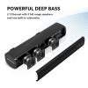Wohome 2.1ch Small Sound Bars for TV with 6 Levels Voice Enhancement, Built-in Subwoofer, 16 Inches Bluetooth 5.3 Soundbar Speakers with Optical/AUX/USB Connection, S100 view 2