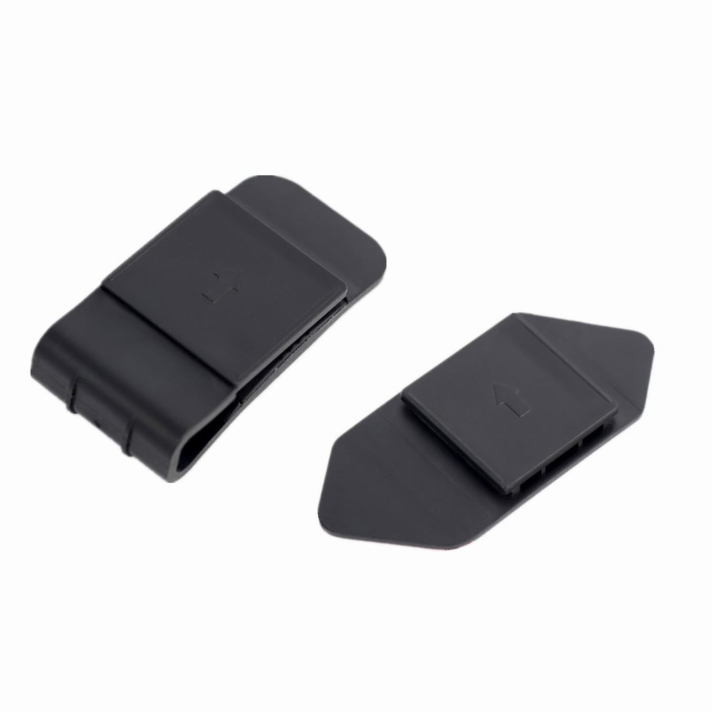 iSunergy Belt Clip for Helmet HeadsetMotorcycle Helmet Clips for Q7/Q2/V7/Q8/New V4 plus/MS8/MS20 Headset1*Back Sticker Clip + 1*Belt Clip