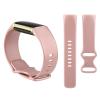 AK Sport Band Compatible with Fitbit Charge 6/5, Classic Soft Replacement Straps for Women/Men (Rose Gold, Small) view 4