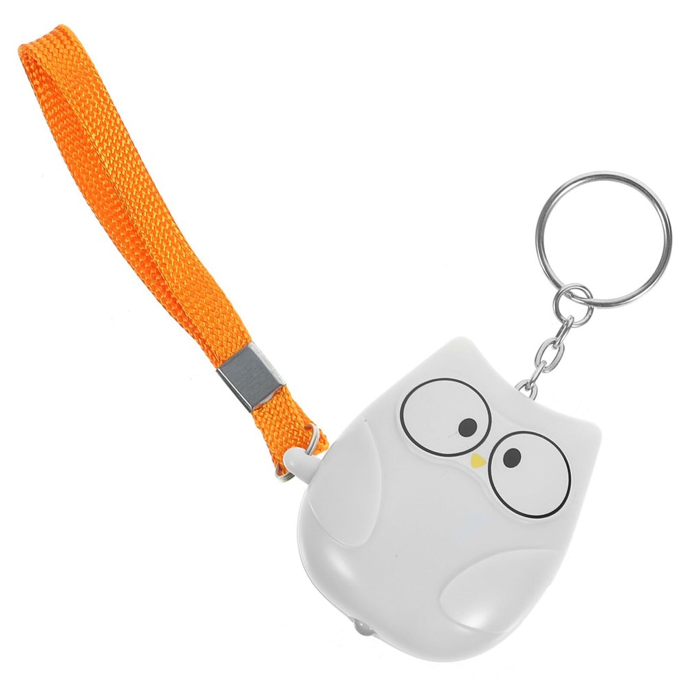 HOMSFOU Personal Alarm Owl Shape Personal Security Alarm Keychain Emergency for Women, Men, Children, Elderly