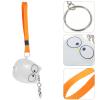 HOMSFOU Personal Alarm Owl Shape Personal Security Alarm Keychain Emergency for Women, Men, Children, Elderly view 4