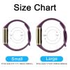 AK Sport Band Compatible with Fitbit Charge 6 Bands/Fitbit Charge 5 Bands Women Men, Classic Soft Replacement Straps Wristbands for Fitbit Charge 6/5 Advanced Fitness & Health Tracker (Purple,Large) view 2