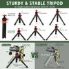 Pankoo 40X60 Monocular Telescope with Smartphone Holder & Upgraded Tripod, 2024 BAK4 Prism FMC Monoculars for Adults, HD Monocular Scope for Bird Watching Hiking Concert Camping Travelling view 3