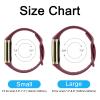 AK Sport Band Compatible with Fitbit Charge 6 / 5 Bands, Classic Soft Replacement Straps Wristbands for Fitbit Charge 6 / 5 Advanced Fitness & Health Tracker (Wine Red) view 2