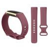 AK Sport Band Compatible with Fitbit Charge 6 / 5 Bands, Classic Soft Replacement Straps Wristbands for Fitbit Charge 6 / 5 Advanced Fitness & Health Tracker (Wine Red) view 4
