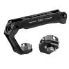 SIRUI Top Handle with 3/8"-16 Locating Pins Mount for ARRI, Camera Cage Silicone Top Handgrip with Cold Shoe with Safety Pins, 1/4" and 3/8" Threads for Microphone, LED Light, Monitor, SC-THA view 1