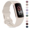 AK Sport Band Compatible with Fitbit Charge 6 Bands / Fitbit Charge 5 Bands Women Men, Classic Soft Replacement Straps Wristbands for Fitbit Charge 6 / 5 Advanced Fitness & Health Tracker view 1