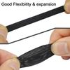 32ft - 2/5 inch PET Flame Retardant Expandable Sleeving Nylon Telescopic Net Tube USB Cable Power Cord Audio Protection Cable Woven Net Sleeve (2/5"=10mm, Black) view 3