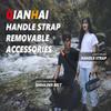 QIANHAI Speaker Handle Strap and Shoulder Belt Replacement Accessories Stronger Adjustable Compatible with JBL-Protable-Speaker (Long Shoulder Belt, Orange) view 3