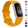 AK Sport Band Compatible with Fitbit Charge 6 Bands / Fitbit Charge 5 Bands Women Men, Classic Soft Replacement Straps Wristbands for Fitbit Charge 6 / 5 Advanced Fitness & Health Tracker view 1