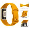 AK Sport Band Compatible with Fitbit Charge 6 Bands / Fitbit Charge 5 Bands Women Men, Classic Soft Replacement Straps Wristbands for Fitbit Charge 6 / 5 Advanced Fitness & Health Tracker view 3