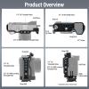SIRUI Camera Cage for Sony A7C II A7CR with Cable Clamp for HDMI, Alpha 7C II/Alpha 7CR Cage with Built-in Quick Release Plate for Arca, NATO Rail, QR Plate for Arca/for Manfrotto Included, AM-A7CII view 2