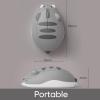 Akko Cat Theme Wireless Gaming Mouse Gray, Tri-Mode Mouse BT3.0/BT5.0/2.4G, Cute Optical Cordless Cartoon Mice for Computer/Laptop/Desktop/PC, Compatible with Mac/Win Gray Mimo view 4