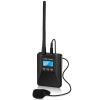 YOVDA T200 FM Transmitter, Portable Radio Transmitter for Church With Clip Microphone, 1000mAh Rechargeable Stereo Station for Meeting/Tourism/Church/School view 1