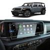 BIXUAN Tempered Glass Screen Protector for 2024 Jeep Wrangler Sport/Sport S/Willys/Rubicon/Sahara/Rubicon X/High Altitude/Rubicon 392 Accessories Navigation 12.3 Inch Touch Screen Protection view 1